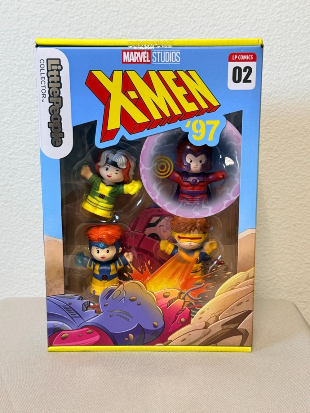 Marvel X-Men Little People Figure Set - Blue/Yellow